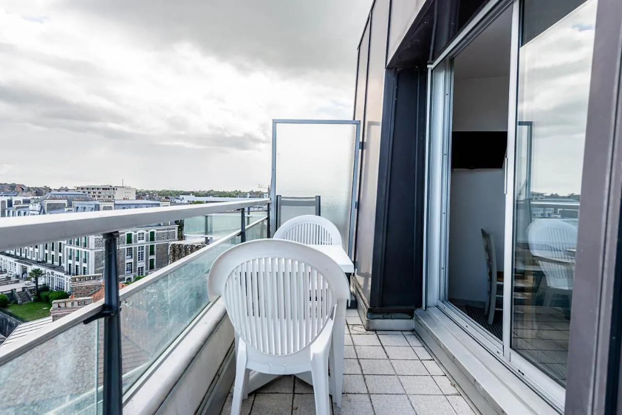 شقة Residence Le Crystal Dinard Plage