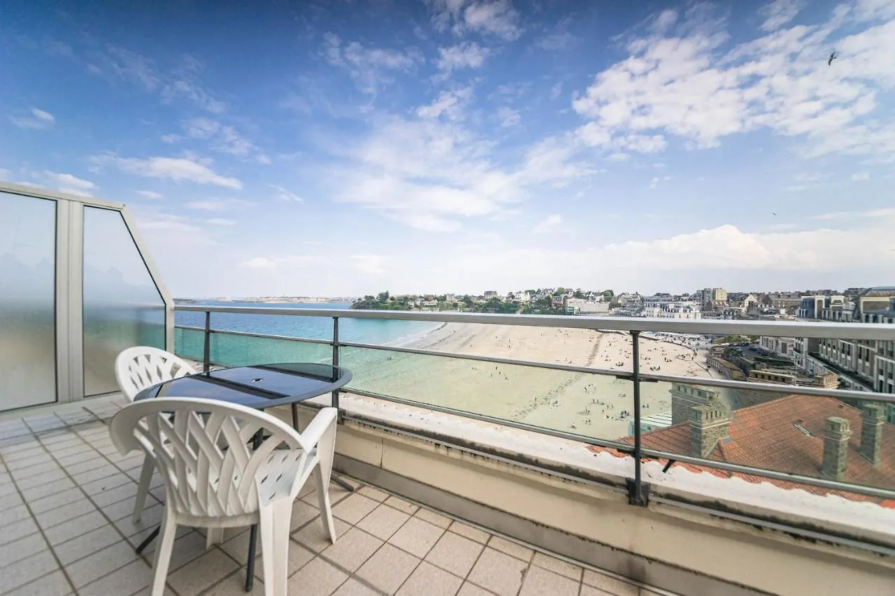 شقة Residence Le Crystal Dinard Plage