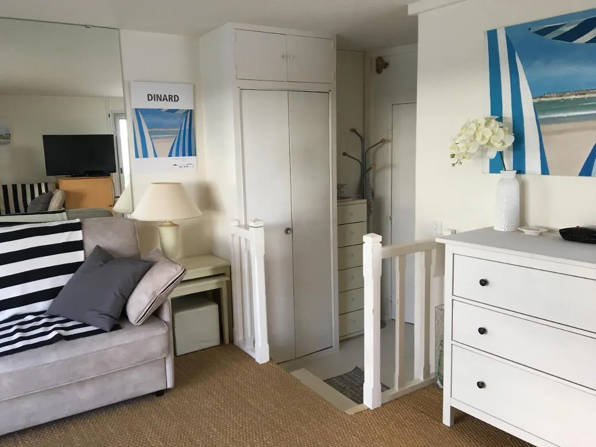 شقة Residence Le Crystal Dinard Plage